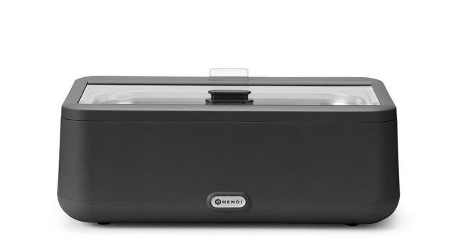 Chiller UNIQ, HENDI, designed by Robert Bronwasser, GN 1/1, Black, 220-240V/120W, 607x398x(H)248mm