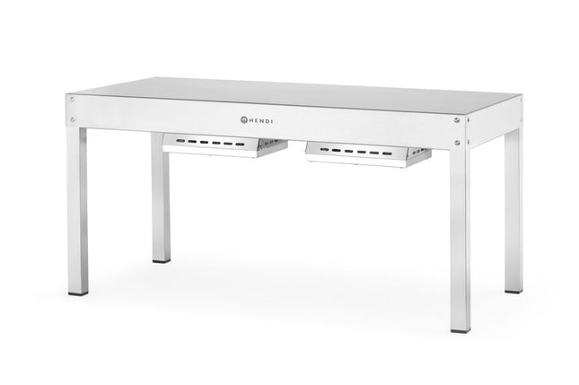 Warming bridge, HENDI, Silver, 230V/1000W, 800x400x(H)400mm, Rectangular