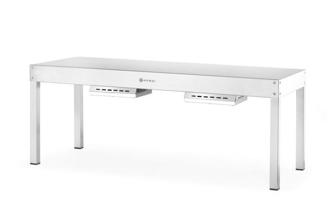 Warming bridge, HENDI, Silver, 230V/1000W, 1000x400x(H)400mm, Rectangular