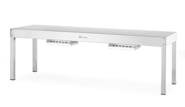 Warming bridge, HENDI, Silver, 230V/1000W, 1200x400x(H)400mm, Rectangular