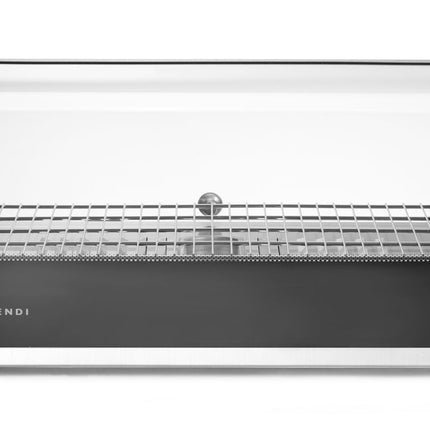 Heated Countertop Display Single Level | HENDI | 220-240V/800W | Black