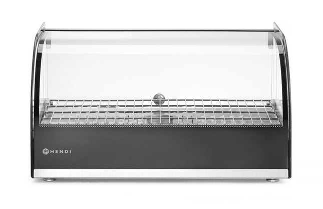 Heated Countertop Display Single Level | HENDI | 220-240V/800W | Black