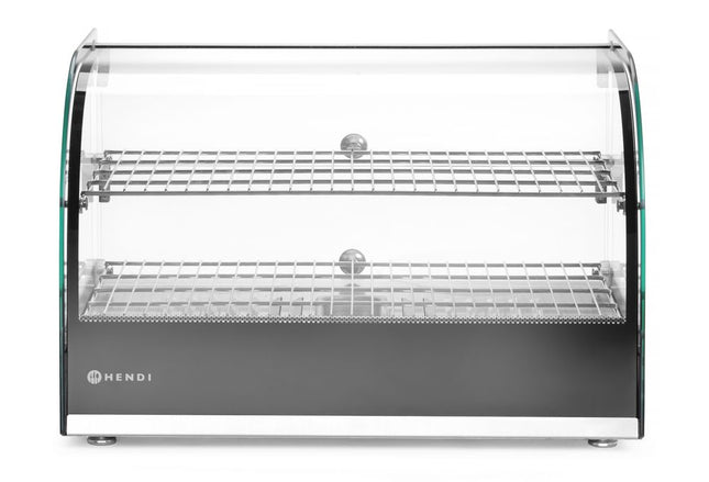 Heated Countertop Display with Two Levels | HENDI | 220-240V/800W | Black