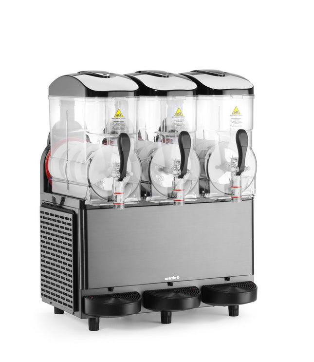 Slush machine, Arktic, Kitchen Line, 3 tanks, Black, 230V/1080W, 507x615x(H)810mm