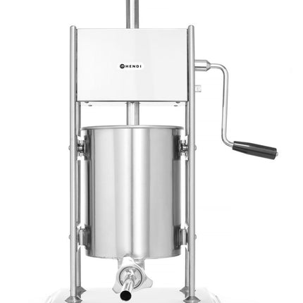 Sausage Filling Machine Profi Line | HENDI | 10L Capacity | Stainless Steel | 415x315x690mm