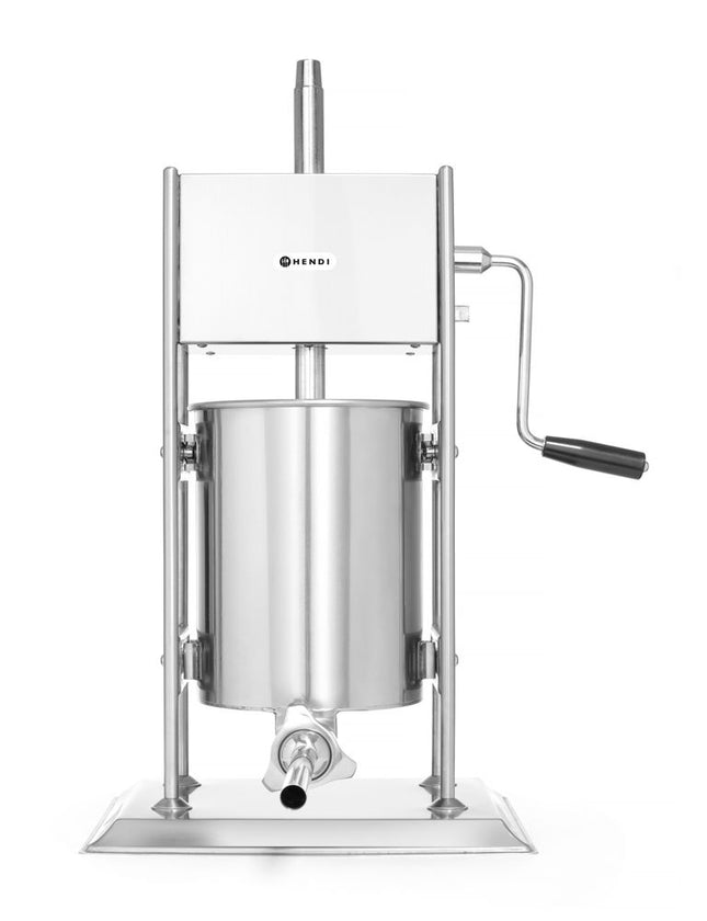 Sausage Filling Machine Profi Line | HENDI | 10L Capacity | Stainless Steel | 415x315x690mm