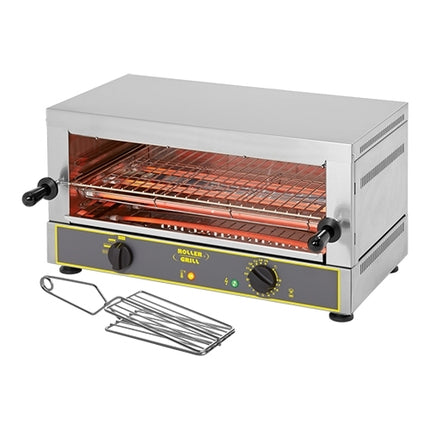 1-Level Quartz Toaster Grill | Roller Grill | 6 Lamps, 2700 W | 53 x 32.5 cm Work Surface 1