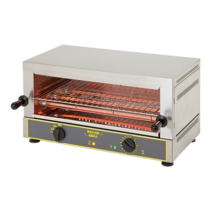 Quartz Salamander Grill | Roller Grill | 6 Lamps | 2,700 W | 53 x 32.5 cm Work Surface 1