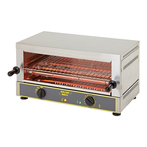 Quartz Salamander Grill | Roller Grill | 6 Lamps | 2,700 W | 53 x 32.5 cm Work Surface 1