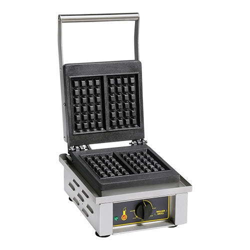 Liège Waffle Iron with Drip Tray | Roller Grill | Cast Iron | 1.600 W | 30.5 x 44 x H23 cm 1