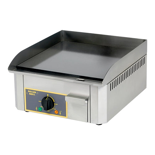 Smooth Electric Fry Top Griddle | Roller Grill | 3,000 W | 40 x 40 cm Work Surface 1