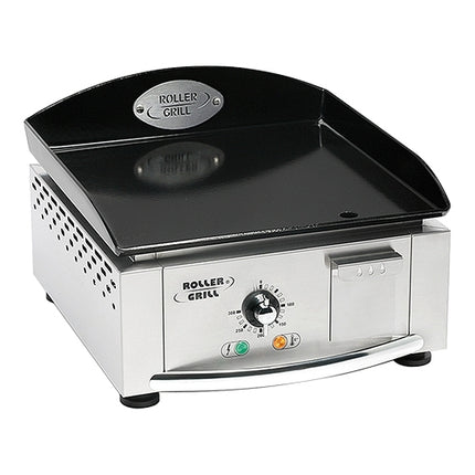 Smooth Electric Fry Top | Roller Grill | Enamelled Plate | 3000 W | 39 x 38 cm 1