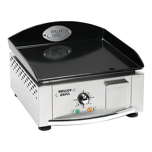 Smooth Electric Fry Top | Roller Grill | Enamelled Plate | 3000 W | 39 x 38 cm 1