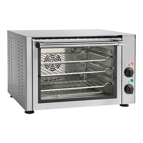 Stainless Steel Convection Oven | Roller Grill | 5 Levels 41 x 31 cm | 2,400 W 1