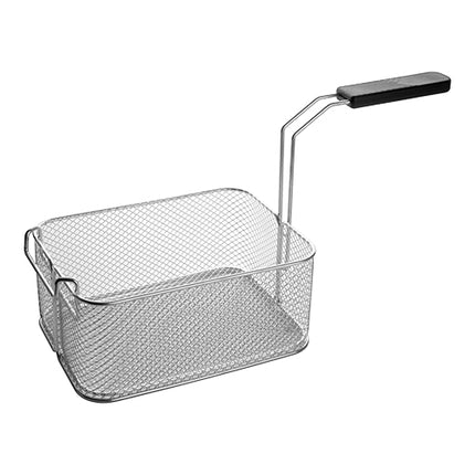 Stainless Steel Chip Basket 12 L | Roller Grill | For Gas Fryer | 25 x 30 x H13 cm 1