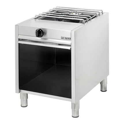 Upright Natural Gas Open Burner | Vimitex | Stainless Steel | 9,000 W | W50 x D62.5 x H67 cm 1
