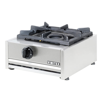 1-Zone Propane Gas Cooker | Vimitex | Countertop Stainless Steel | 7,000 W | W38.5 x D40 x H20 cm 1