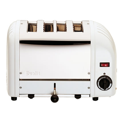 4-Slot Bread Toaster | Dualit | White Stainless Steel | 2,200 W | 36 x 21 x H22 cm 1
