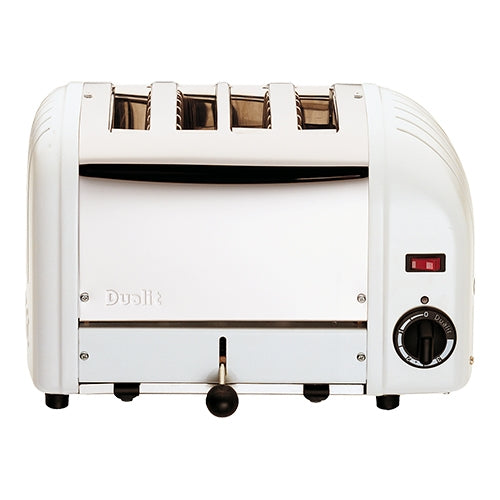 4-Slot Bread Toaster | Dualit | White Stainless Steel | 2,200 W | 36 x 21 x H22 cm 1