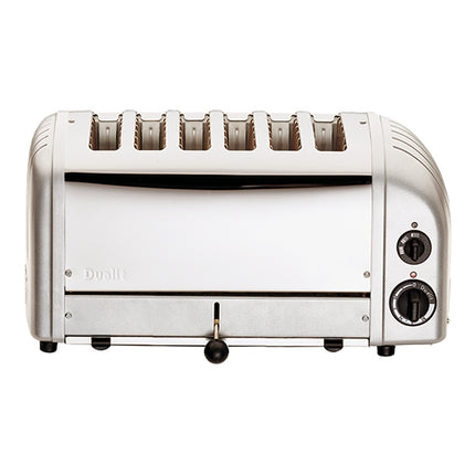Dualit 6-Slot Stainless Steel Bread Toaster | 3 Zones | 3000 W | 46 x 21 x H22 cm 1