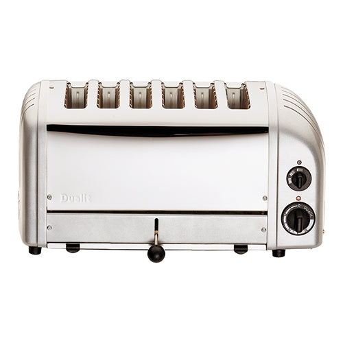 Dualit 6-Slot Stainless Steel Bread Toaster | 3 Zones | 3000 W | 46 x 21 x H22 cm 1