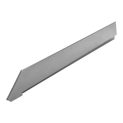 Stainless Steel Connecting Strip High Left Side | Modular Function 650 | 0.7 x 58 x H8 cm 1