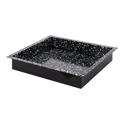 Enamelled Oven Tray GN 2/3 60 mm | CaterChef | 35.4 x 32.5 cm | 5.5 L 1