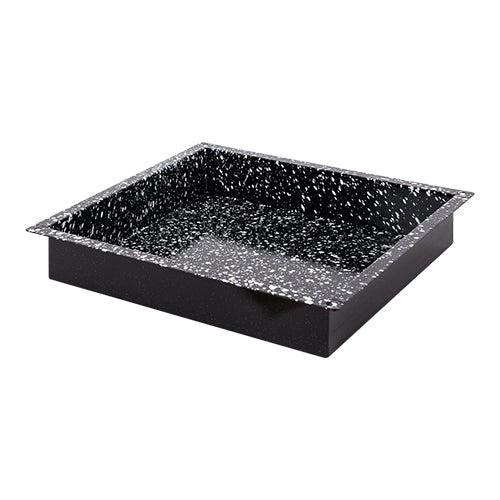 Enamelled Oven Tray GN 2/3 60 mm | CaterChef | 35.4 x 32.5 cm | 5.5 L 1