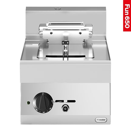 Electric Countertop Fryer | Modular Fun 650 | 10 L, Cold Zone & Drain Valve | 9 kW 1