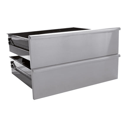 Drawer Set Conversion Kit for 70 cm Compartments | Modular Fun 650/700 | Stainless Steel | 69 x 54 x 19.5 cm 1