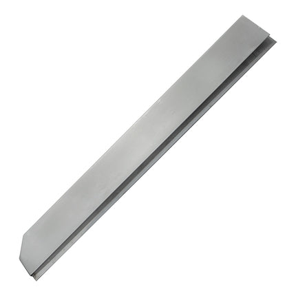 Left Stainless Steel Connecting Strip | Modular Fun 650 | For Grill and Standard Equipment | 55.1 x 0.7 x H7.9 cm 1