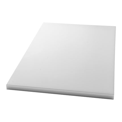 White HDPE Cutting Board for Modular Fun 650 65/040 | 2-Sided Smooth | 39 x 57 x 2 cm 1