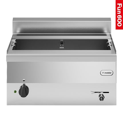 Electric Pasta Cooker 30 L | Modular Fun 600 | Countertop Stainless Steel 18/10 with Drain Valve | 9 kW | 60 x 60 x H41 cm 1