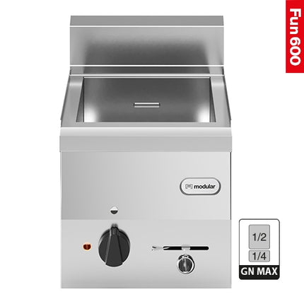 Countertop Bain Marie | Modular Fun 600 | Double Wall, Drain Valve | 1500 W | 30 x 60 x H41 cm 1