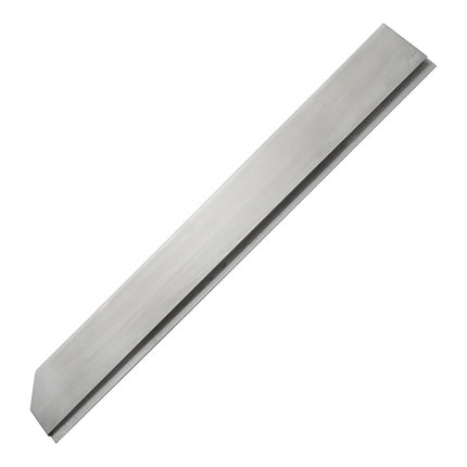 Left Stainless Steel Connecting Strip | Modular Fun 700 | L55.1 x W0.7 x H7.9 cm 1