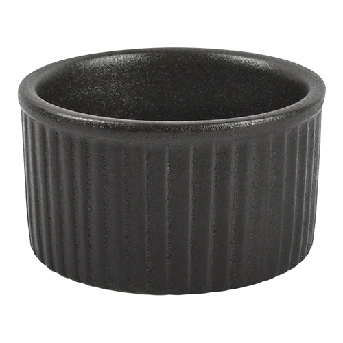 Black Ceramic Ramekin | EMGA | Ø8 x H5 cm | 0.185 L 1