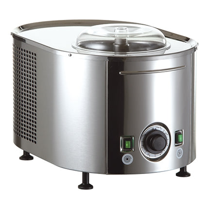 Countertop Ice Cream Maker | Musso | Stainless Steel, Manual Timer | 0.75 L Filling Capacity | 30 x 45 x H27 cm 1