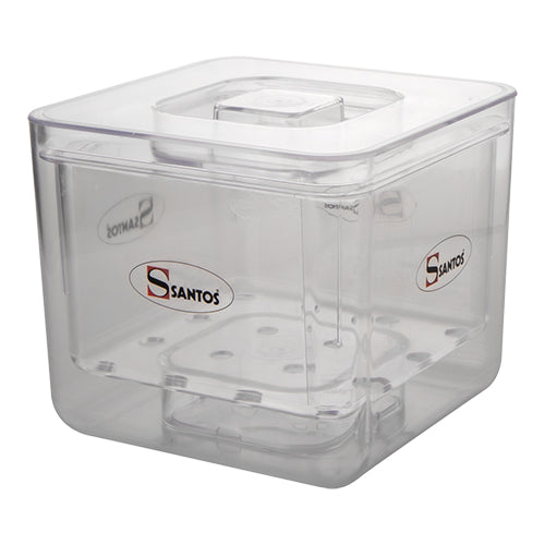 Transparent Ice Bucket / Ice Collector | Santos | SAN, BPA-Free | 1.2 L 1