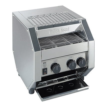 MilanToast Conveyor Toaster | 700 Slices per Hour | Stainless Steel | 2100 W 1