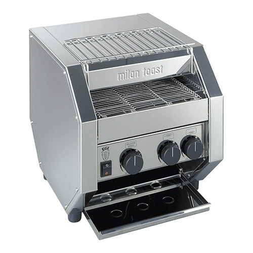 MilanToast Conveyor Toaster | 700 Slices per Hour | Stainless Steel | 2100 W 1