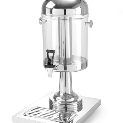 Juice Dispenser with Ice Cylinder Cooling | HENDI | 8L Capacity
