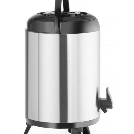 Dozirnik za pijače, HENDI, 13,8 l, srebrn, 292 x 266 x (V) 490 mm