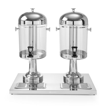 Juice Dispenser with Ice Cylinder Cooling | HENDI | 16L Capacity