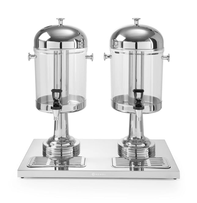 Juice Dispenser with Ice Cylinder Cooling | HENDI | 16L Capacity