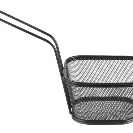 Stackable Deep Frying Basket Miniature | HENDI | 130x115x80mm | Matt Black Coating