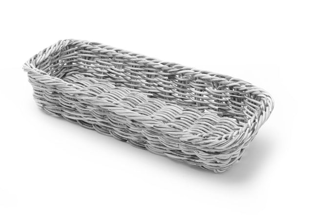 Cutlery Basket, Light Grey | HENDI | 270x100x45mm