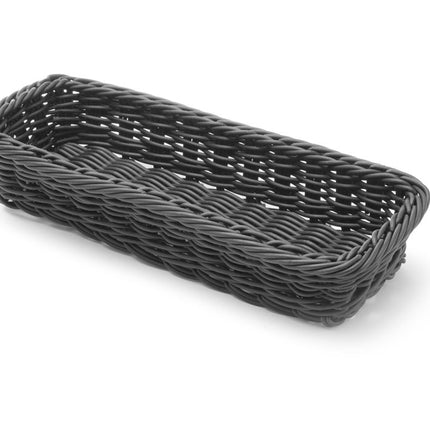 Cutlery Basket, Black | HENDI | 270x100x45mm