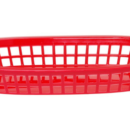 Fast Food Style Serving Baskets Red | HENDI | 275x175x38mm