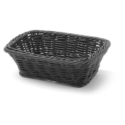 Black Bakery Basket | HENDI | 190x130x60mm