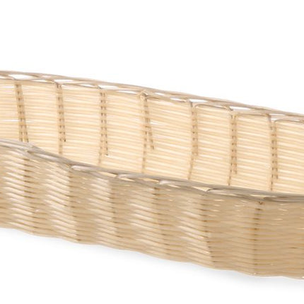 Large Oval Bread Basket | HENDI | 375x140x70mm | Polyrattan